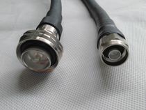 1 2 to 7 16 Connection line 50-9 jumper super soft line NJ to DIN N revolution DIN male connection line