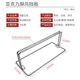 No punching mobile support frame desktop clip screen board students exam partition shelf acrylic board clip