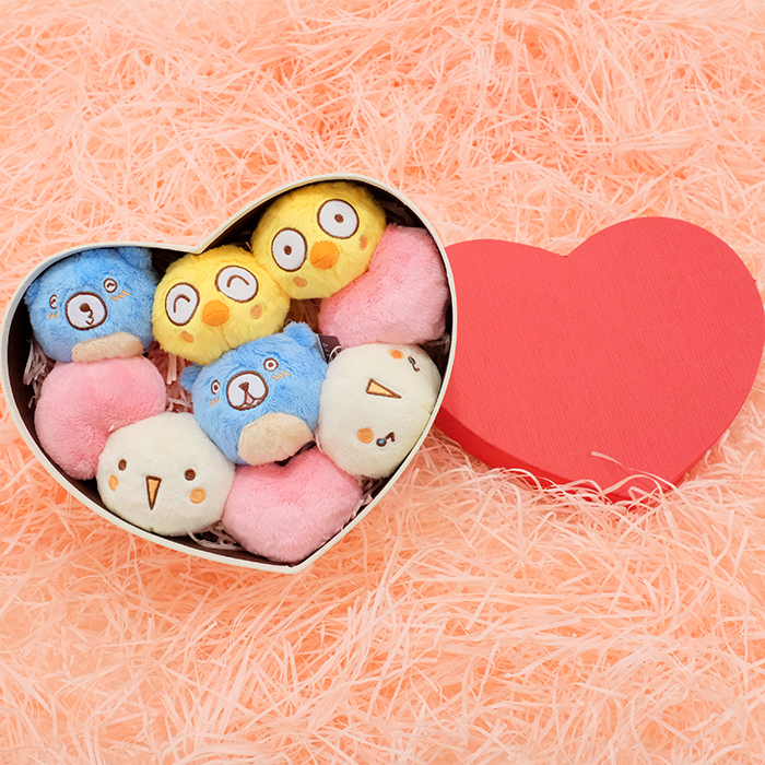Chachas original heart full of sandbags cute plush doll cartoon Valentine's Day gift decoration