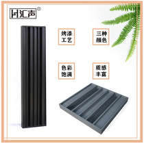 Tandem Sound Baking Lacquer Craft Black White Dispersions Studio HIFI Room Audio QRD Solid Wood Acoustic Diffusion Plate