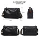 Lendaryer Shoulder Bag Men's New Classy Urban Business Travel and Work Clothing Multi-Compartment Large-Capacity Crossbody Bag