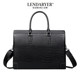 Lendaryer Briefcase Men's High-End Large-Capacity First-Layer Cowhide Handbag Business Work Clothing Casual Computer Bag