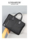 Lendaryer Briefcase Handbag Men's Business Commuting Preferred Oxford Cloth Material Hand-Held Men's Bag Computer Bag