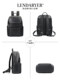 Lendaryer Business Backpack Men's Light Luxury Style Travel Large Capacity Computer Bag Multi-Functional Backpack
