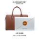 Lendaryer Briefcase for Men, New Style, Light Luxury, Fashionable, Simple, Horizontal Style, Shoulder Computer Bag, Multi-Compartment Handbag