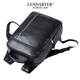 Lendaryer Business Backpack Men's Genuine Leather Large-Capacity Travel Backpack Multi-Compartment Handbag