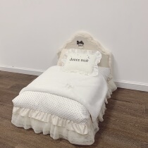  Minan NF pet bed Detachable and washable waterproof four seasons dog bed Net celebrity cute princess Korean Teddy Marzis