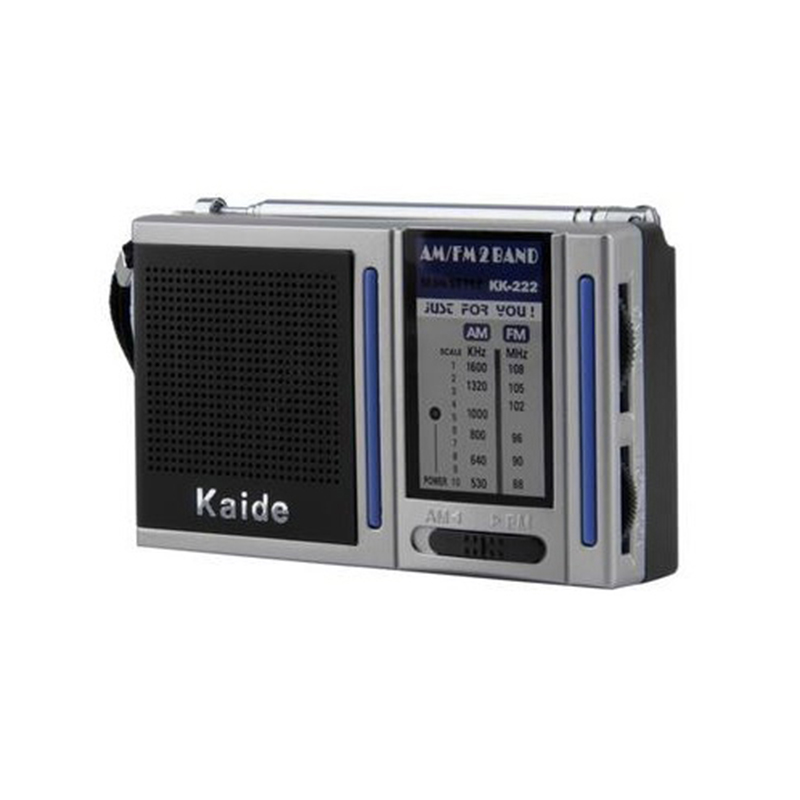 Kaidi 222 mini ultra-thin FM two-band AM high sensitivity radio Portable vintage FM