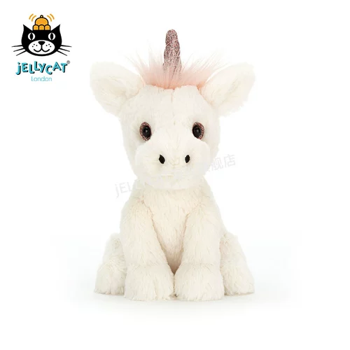 Jellycat, плюшевая игрушка для мальчиков и девочек, Великобритания, 2019 года, единорог