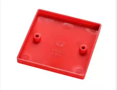 Foshan Rifeng pure new material thickened PVC 86 type cassette cover red