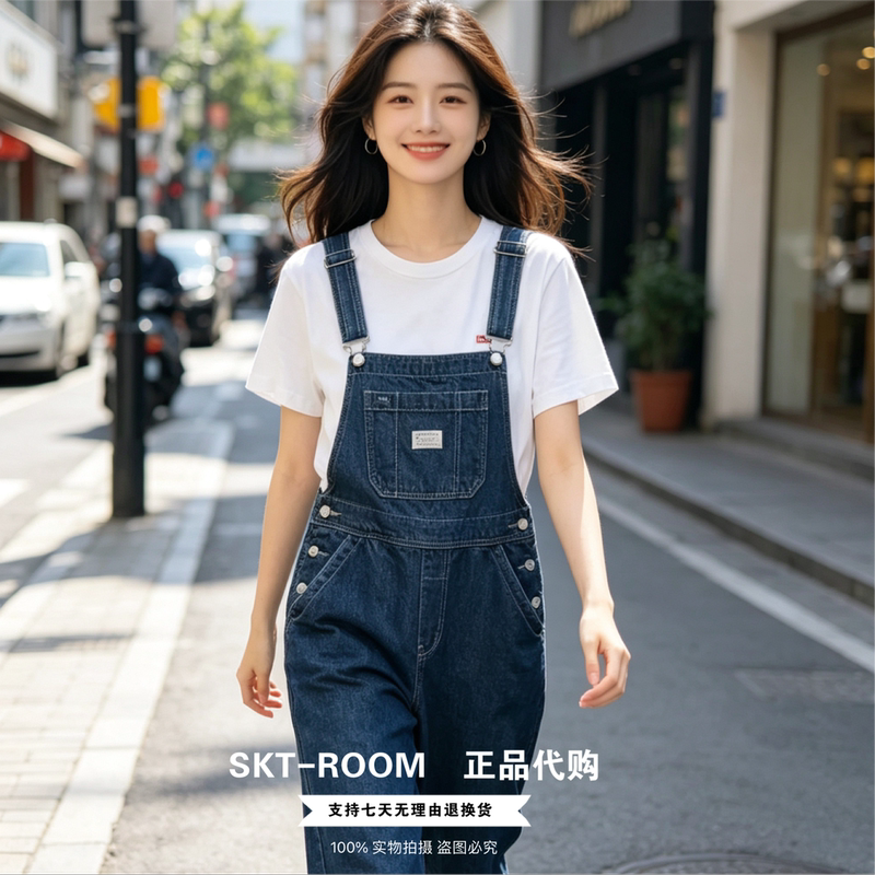 Authentic New 2025 Levis Women's Age-Reducing Loose-Fitting Overalls Jeans 001V0-0005 Authentic New 2025 Levis Women's Age-Reducing Loose-Fitting Overalls Jeans 001V0-0005