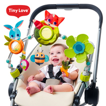 TinyLove baby summer scenery toy frame bed bell stroller pendant hanging baby comfort doll can be imported