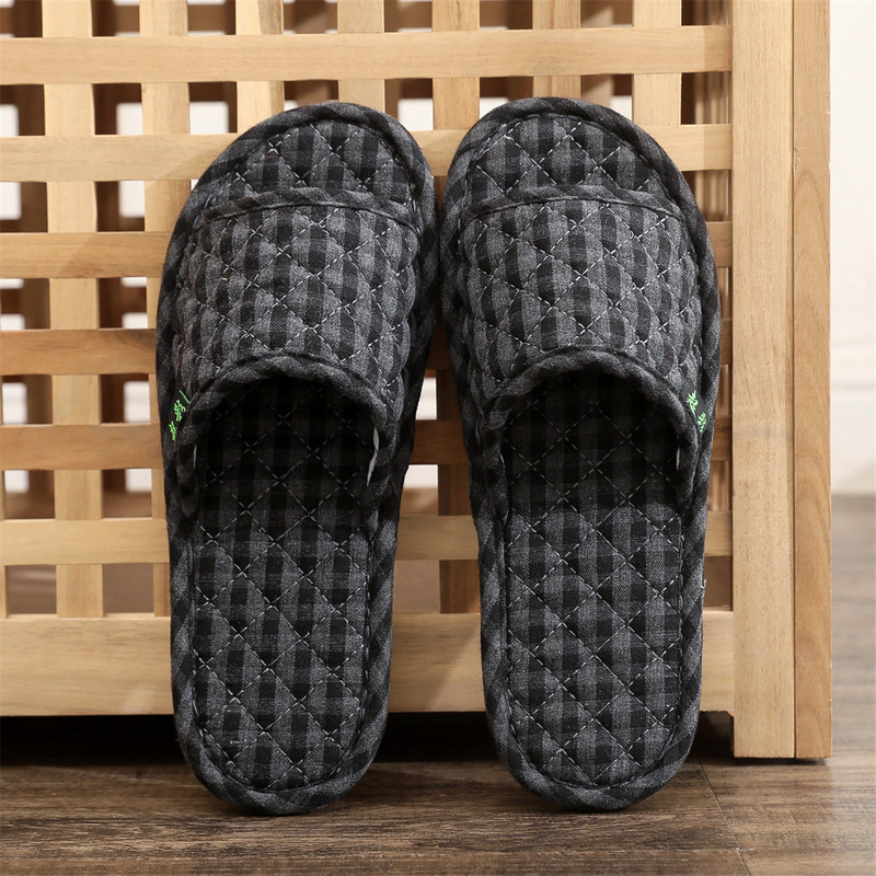 Korean-Style Fabric Slippers with Cloth Soles, Silent on Wooden Floors, Soft-Soled Indoor Winter Slippers for Women, Machine Washable Cotton Home Slippers for Summer and All Seasons
