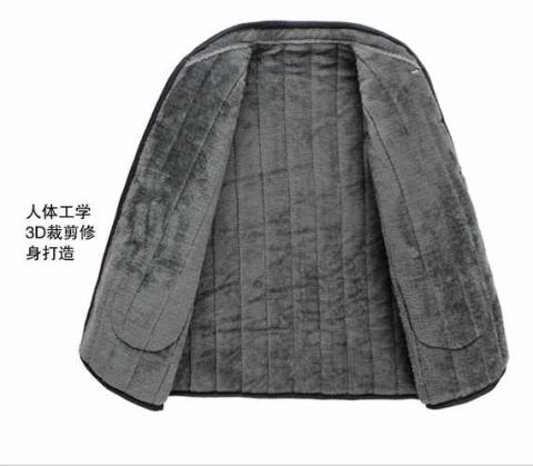 Áo khoác nam mùa đông trung niên dày cộng với áo nhung cotton cũ, áo khoác cotton nhỏ, áo ấm, mặc bên trong mặc quần áo mùa đông đồ bộ nữ