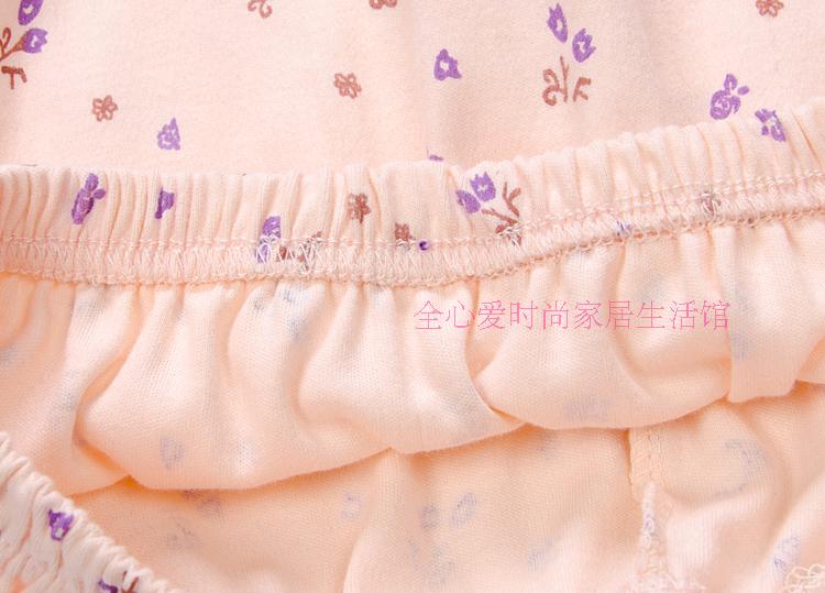 5 túi bông trung niên đồ lót của phụ nữ cotton tóm tắt lỏng eo cao quần mẹ cộng với phân bón XL