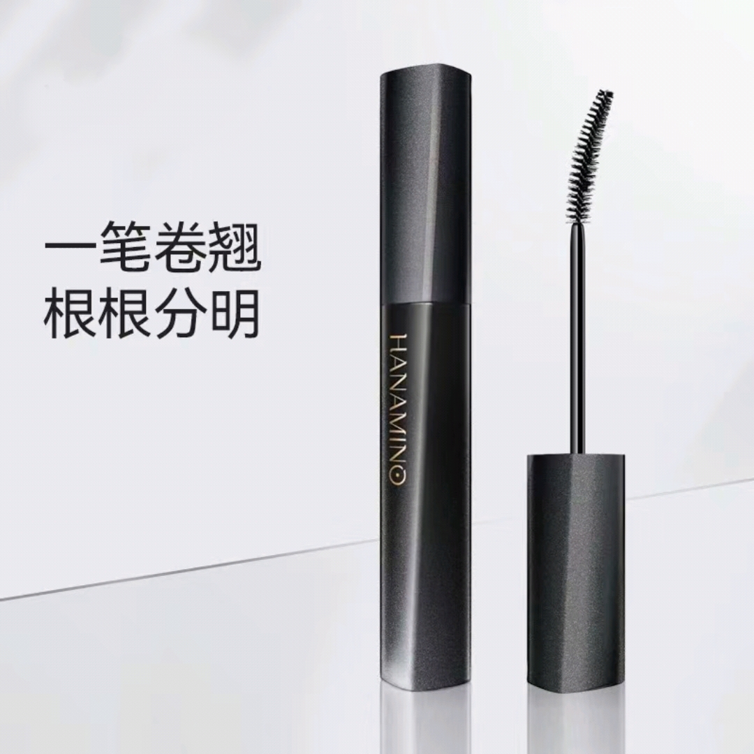 hanamino flower meme curly moon curly mascara liquid growth thick and waterproof persistent without fainting extremely small brush head-Taobao