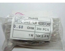 【直接拍就对了】全新原装 碳膜电阻 1W 0.68殴 一包100个=5元