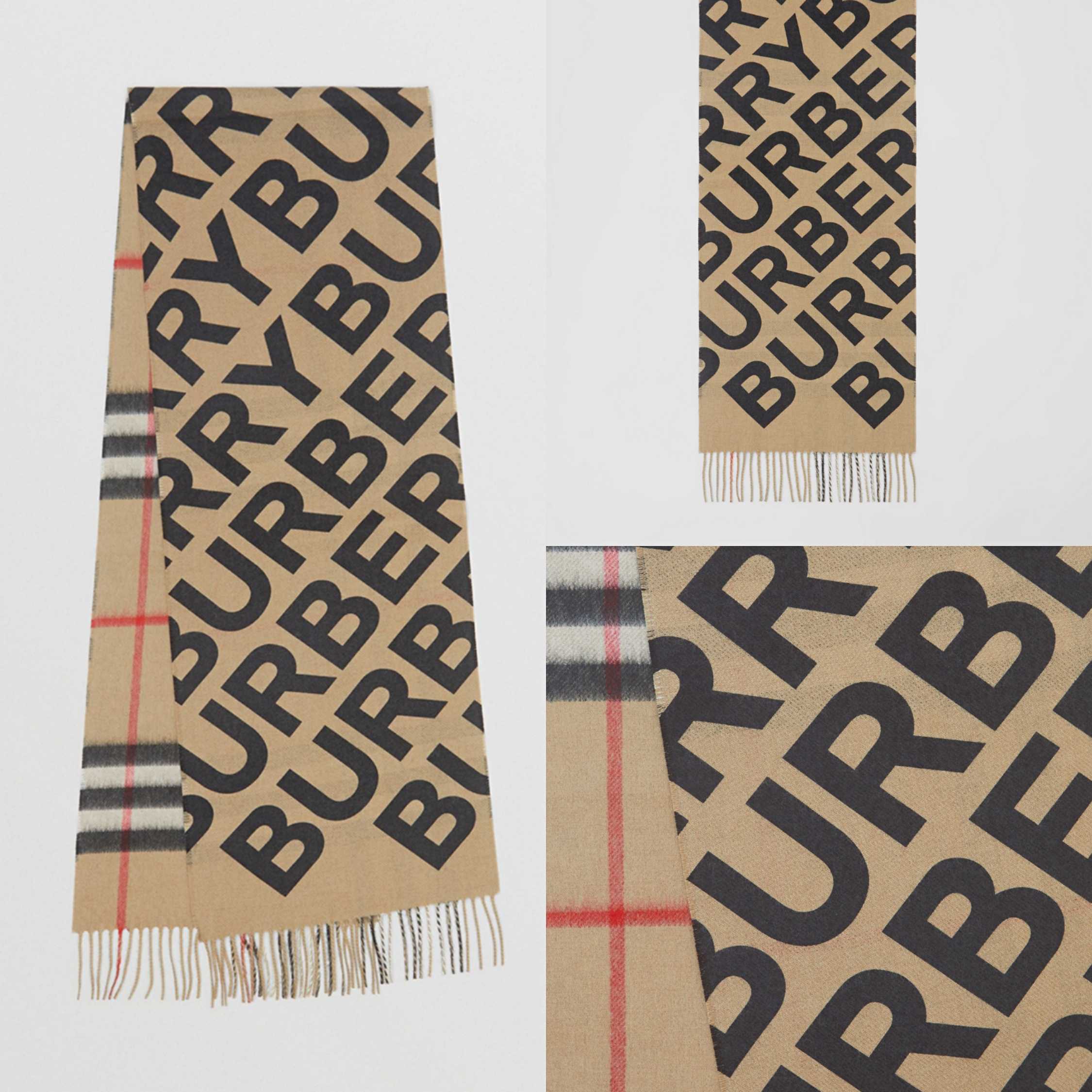 Rome Sky's New Double-sided Cashmere Scarf
