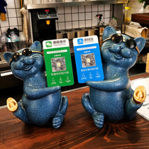 Hotel opening gift decoration Lucky cat creative store opening gift Milk tea shop clothing store cashier decoration