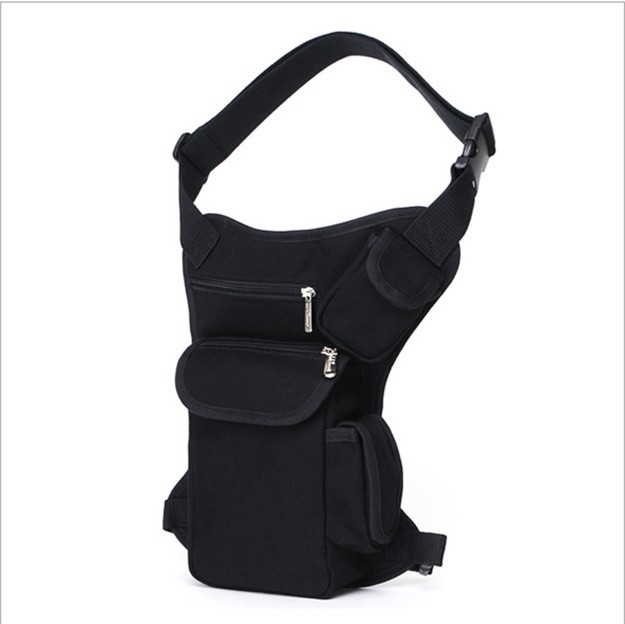 Motorcycle riding waist leg bag outdoor tools multifunctional leg bag men bag leisure sports canvas belt bag mobile phone bag