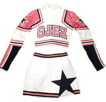 Professional custom-made cheerleading competition uniforms womens aerobics performance uniforms childrens cheerleading team gymnastics competition performances