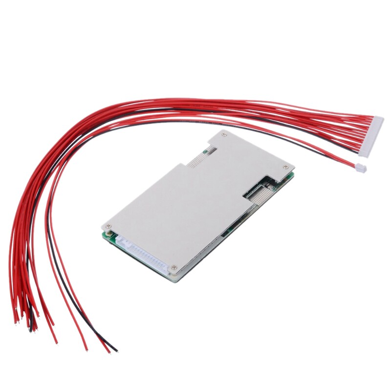 17S 64V 45A Li-Ion Battery Bms Pcb Protection Board With