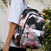 Waterproof backpack female Korean version student schoolbag large capacity travel bag male backpack unisex casual small backpack
