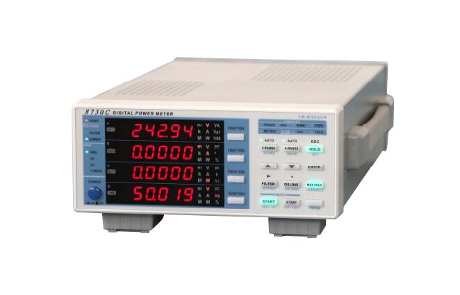 Qingzhi 8730C broadband 0 2 level digital power meter live energy harmonic AC DC 100kHz Energy Star