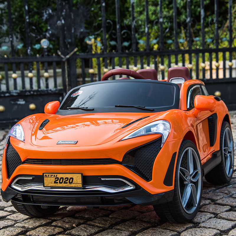 McLaren children's electric car four-wheel car with remote-controlled off-road car baby children's toy car can be taken by baby carrier-Taobao