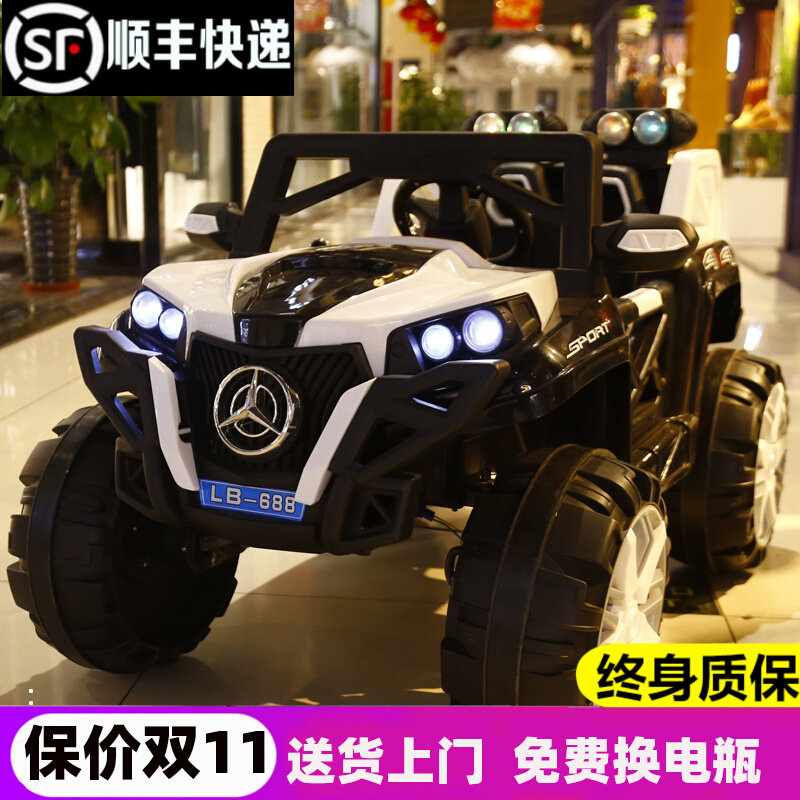 Mercedes-Benz big G children's electric car four-wheel drive with remote control men and women 1-10 years old baby off-road car can sit people