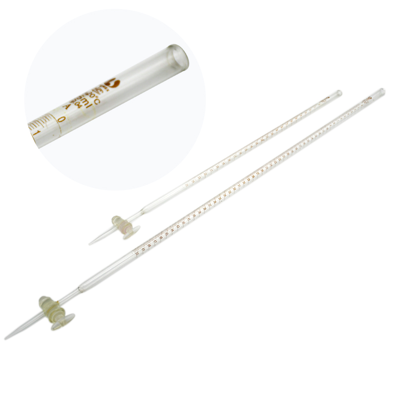 25ml hydrochloric acid titrate pipe glass valve acidic solution uses A grade