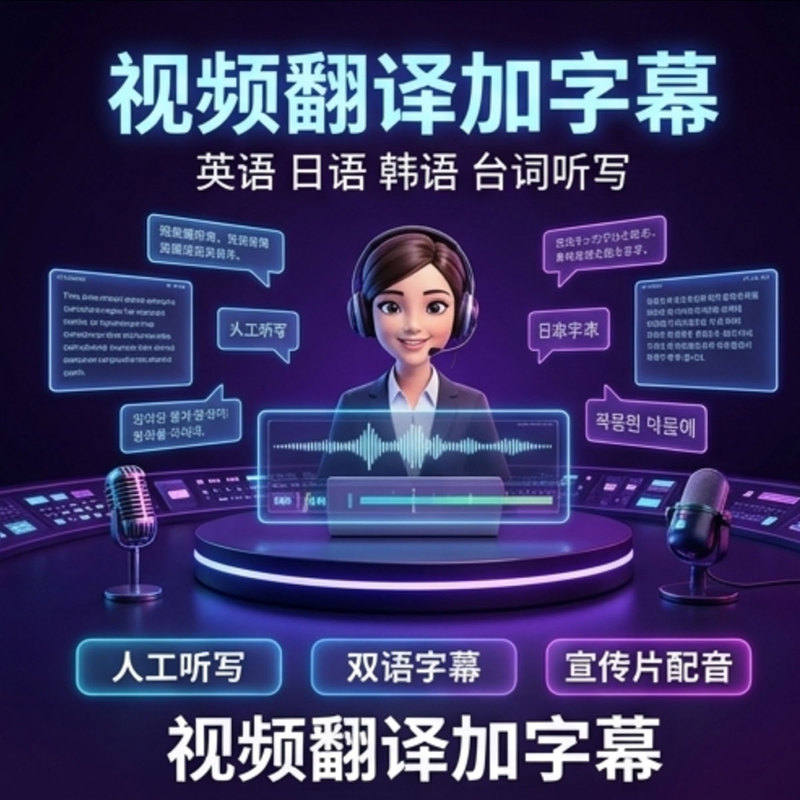 Video Translation with Subtitles in English, Japanese, and Korean; Audio Transcription; Company Promotional Video Voiceover Production Video Translation with Subtitles in English, Japanese, and Korean; Audio Transcription; Company Promotional Video Voiceover Production