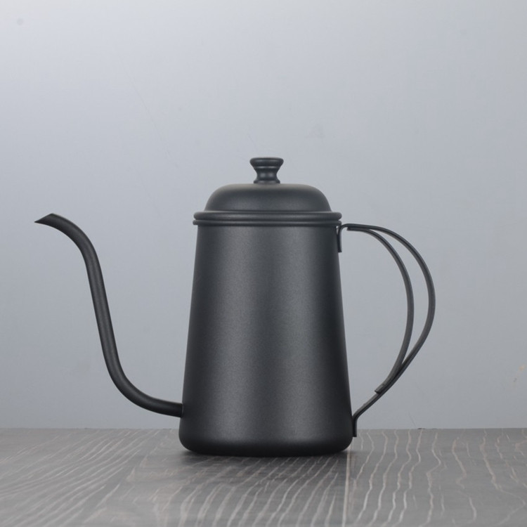 Tay- rửa cà phê nồi treo tai miệng dài nhỏ miệng nhỏ hộ gia đình nhỏ giọt bộ lọc với thiết bị thiết lập dày 304 thép không gỉ