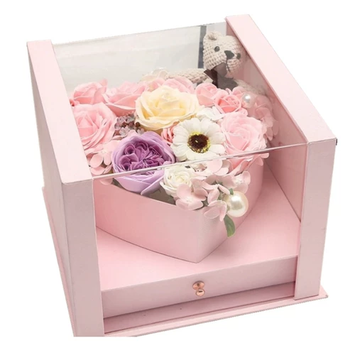 Вечная жизнь цветочный цветочный ящик для единорога роза цветочный зверь для свадьбы День рождения подарки подарки Отправить девочкам и жену подруги