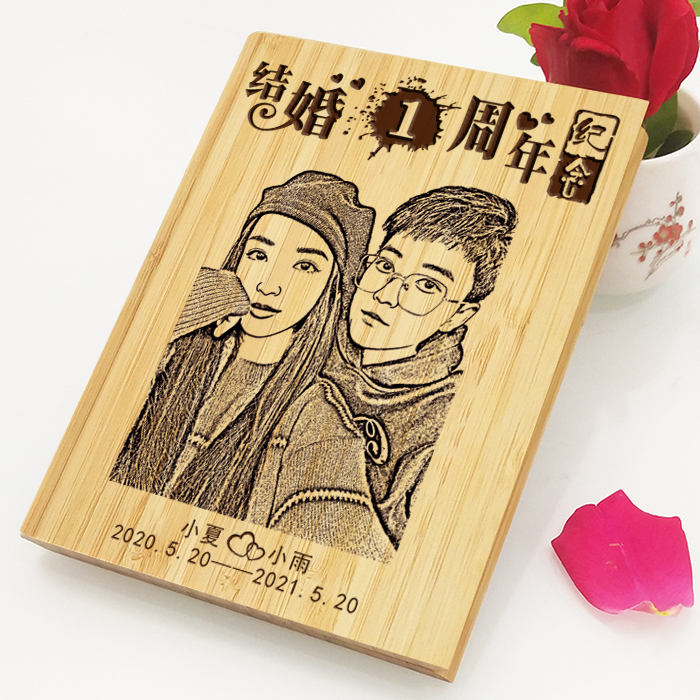 Wedding anniversary gift send wife couples in love first anniversary to give girlfriend photo frame album birthday 7th Valentine's Day