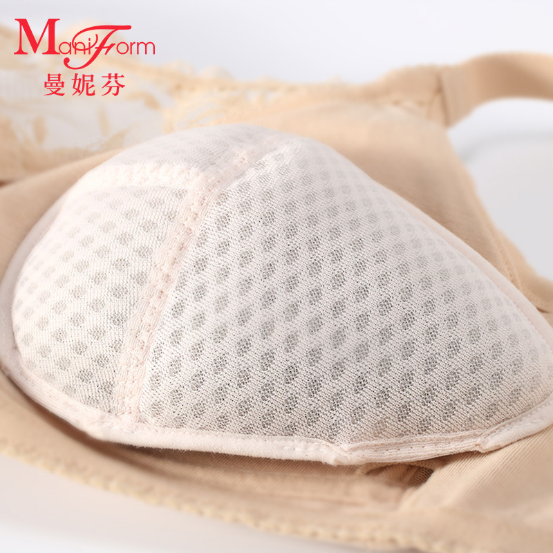 Maniform breathing honeycomb prosthetic breast pad postoperative bra underwear prosthetic breast pad 21110007