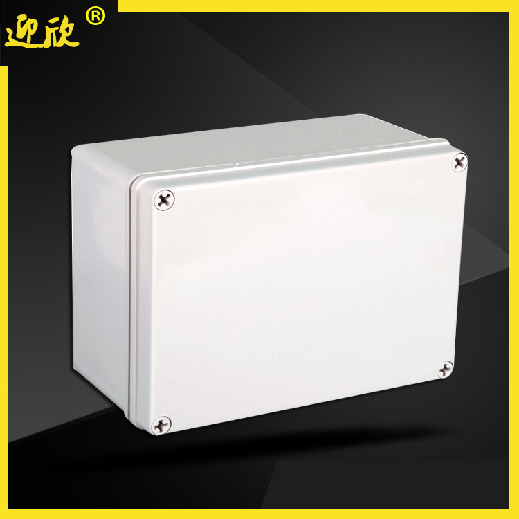 200*150*100 plastic waterproof box switch button box ABS threading box outdoor waterproof junction box rainproof box