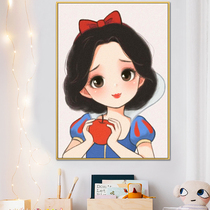 5d diamond painting 2022 new full drill with drilling cross embroidered cartoon character cartoon girl bedroom childrens room small pieces