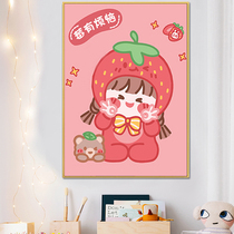 5d diamond painting full drill with drilling cross embroidered children 2022 new small pieces cartoon handmade own embroidered diamond applid