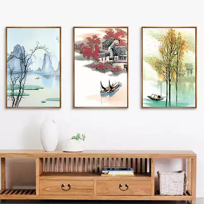 Diamond embroidery 2020 new 5d diamond painting triptych living room full of diamonds landscape painting simple modern cross stitch