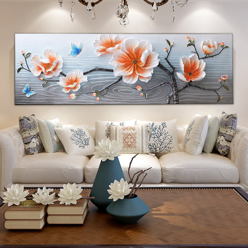 5d diamond painting 2022 new flower opening rich living room point drilling cross embroidered with diamond embroidered bedroom stick drill European style