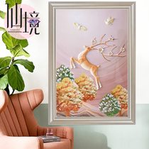 Diamond painting full diamond New Fortune deer 2020 diamond embroidery living room bedroom point diamond cross stitch porch simple modern