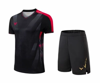 Набор красных черных мужчин