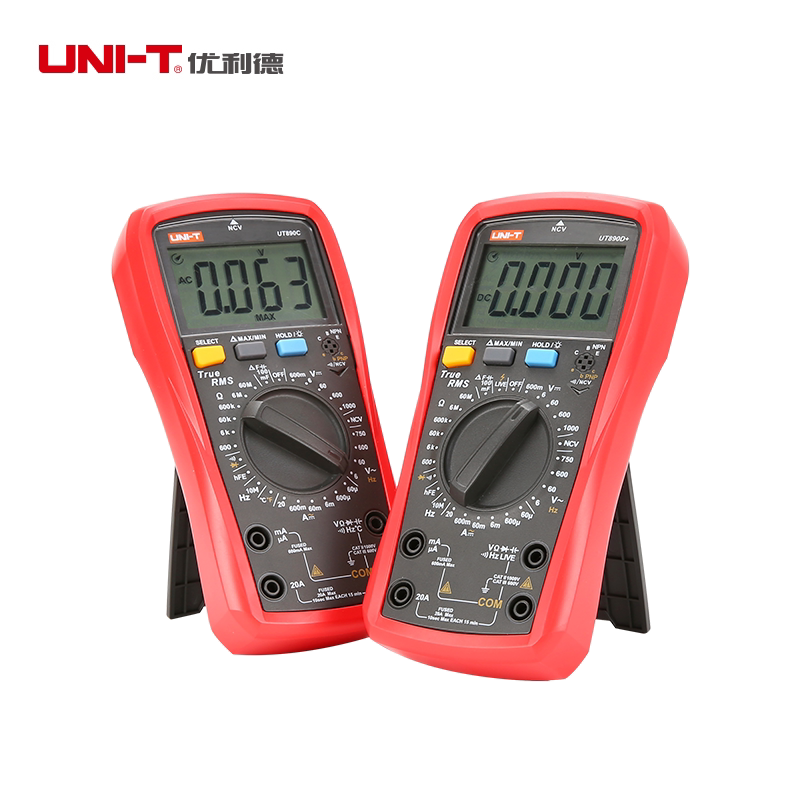 Ulide universal meter High precision digital universal meter UT890D UT890C frequency firewire electrical capacitance meter