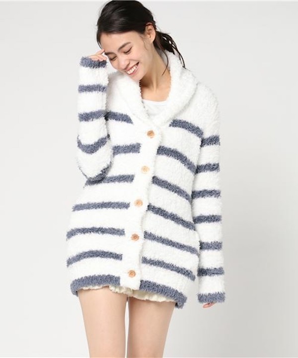 Hoàn trả đặc biệt! Áo ngủ lông chó mềm Nhật Bản áo phụ nữ mùa đông áo cardigan dày SW55 đồ lót nữ cao cấp