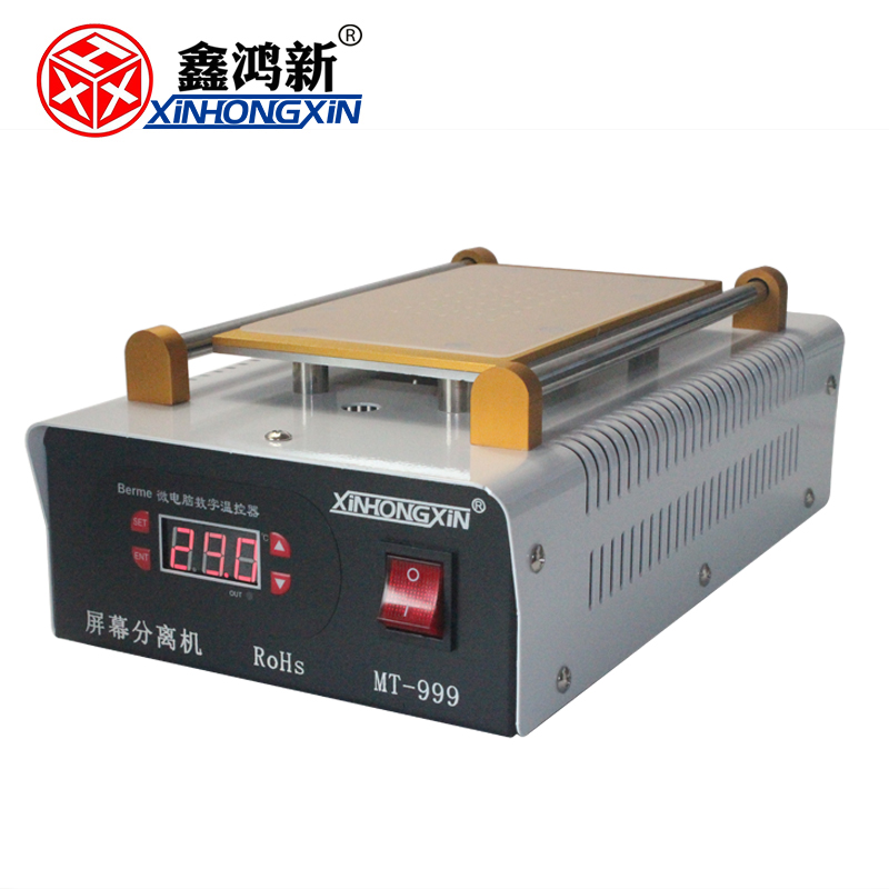 Xin Hongxin MT-999 mobile phone screen separator large suction display for maintenance external pump separator vacuum