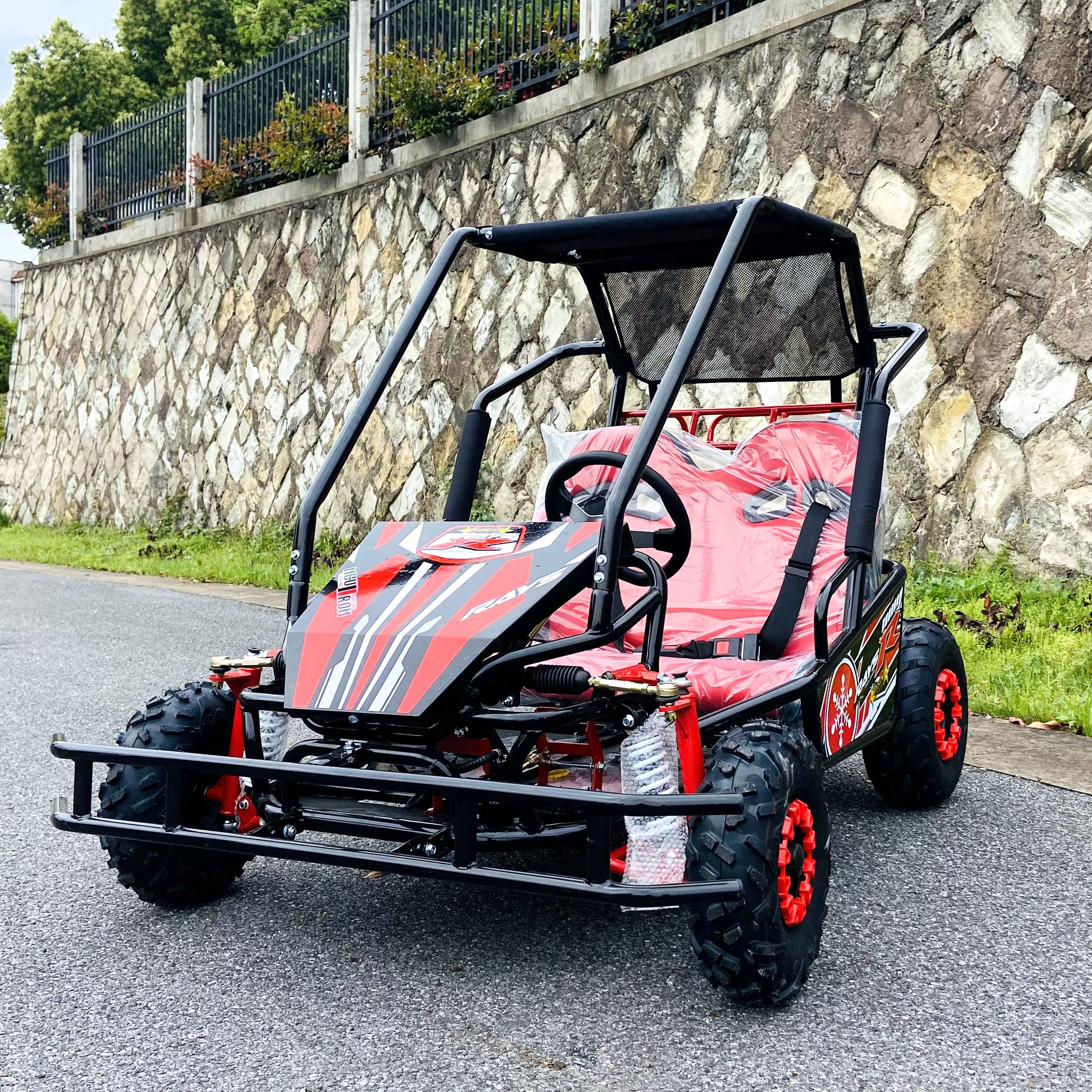 Электрический мотоцикл двухсторонний для indoors и outdoors детский внедорожный пляж Kart Plaza Park Park Line Circuit Rental Rental
