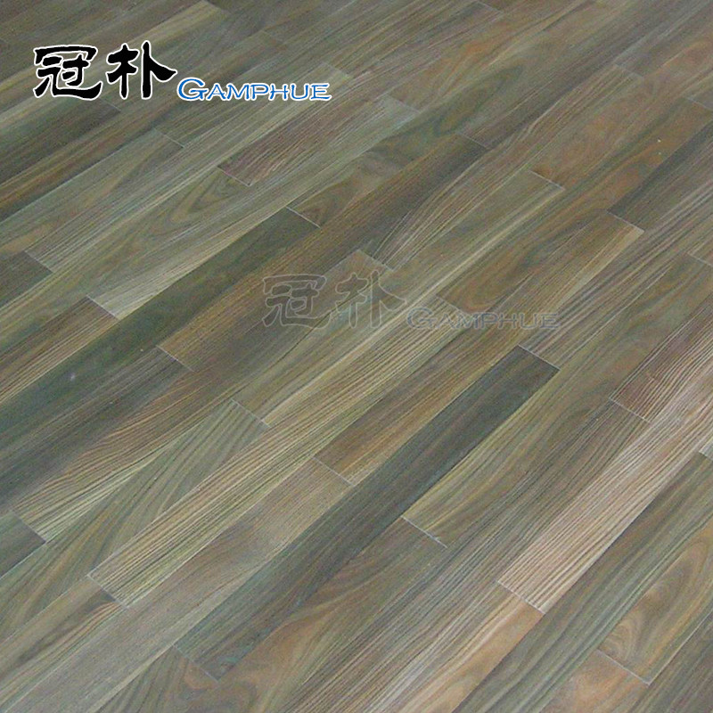 Jade sandalwood grade A pure solid wood floor dimensional wax lignin board green sandalwood rare wood fragrance holy wood factory direct sales