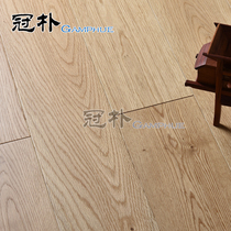 Import Russian White Oak Wood Pure Solid Wood Flooring Quercus Wood Log Home Oak Bedroom Light Color Series Manufacturer Direct