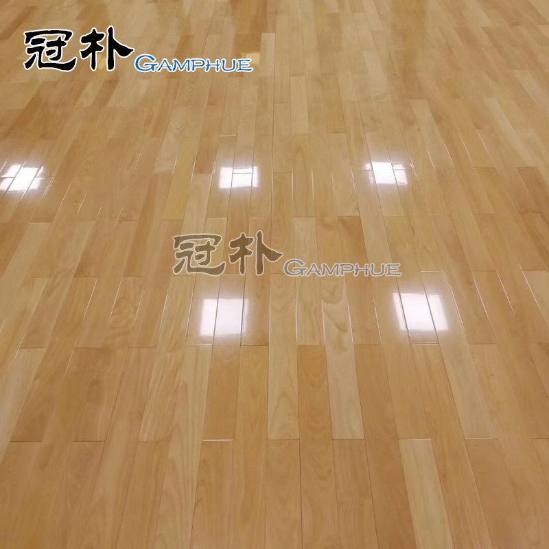 White ivory pure solid wood floor modern light log color Bafu Yunxiang A-level environmental protection Bafu Yunxiang factory direct sales